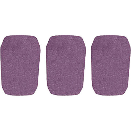 WindTech 5700P Series Windscreen Inside Diameter 1.0" / 25mm - 3-Pack, Gray