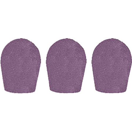 WindTech 600P Series Windscreen, Inside Diameter 1.0" / 25mm - 3-Pack, Gray