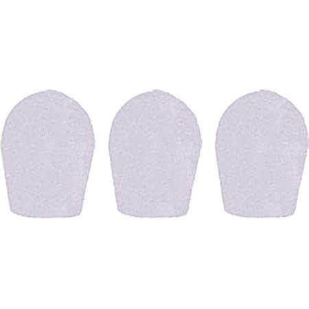 WindTech 600P Series Windscreen, Inside Diameter 1.0" / 25mm - 3-Pack, Off White
