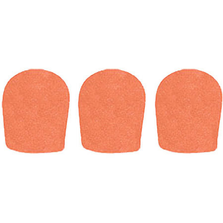 WindTech 900P Series Windscreen, Inside Diameter 1.625" / 41mm, 3-Pack - Orange
