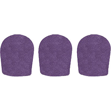 WindTech 900P Series Windscreen, Inside Diameter 1.625", 3-Pack - Navy Blue