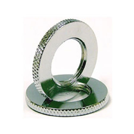 WindTech M-4 5/8"-27 Female Thread Large Locking Mic Stand Nut, Chrome