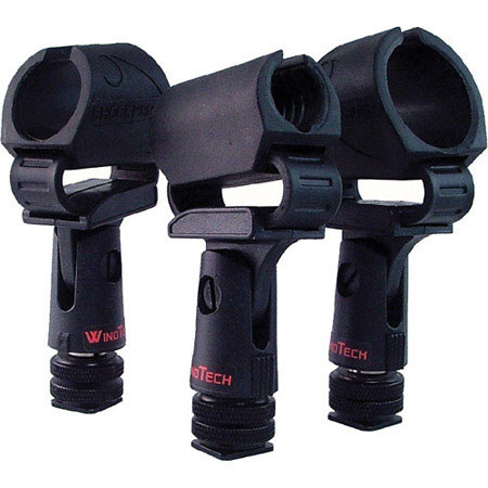 WindTech SP-20CM Camera Mount Microphone Shockmount for 19mm to 22mm Mics