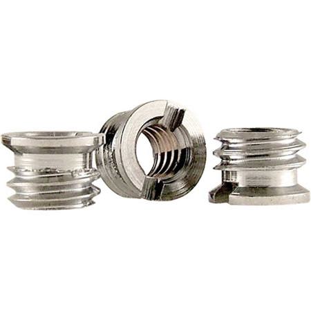 WindTech 3/8"-16 Female to 1/4"-20 Female Thread Adapter, 3 Pack