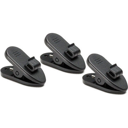 WindTech TC-5 Universal Microphone Tie Clips, Set of 3
