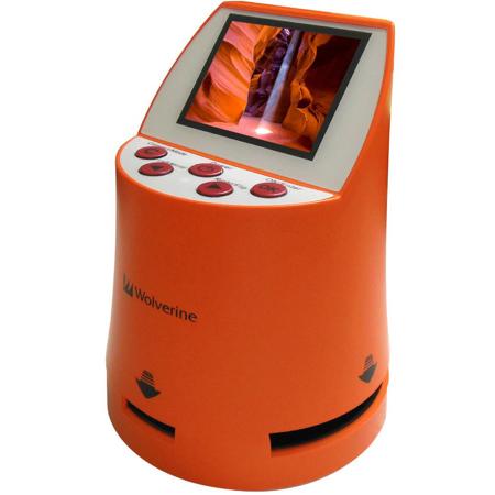 Wolverine F2D Mighty 20 Megapixels 7 Film to Digital Converter, Orange