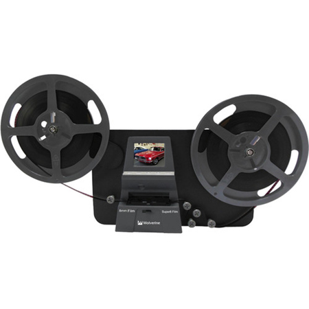 Wolverine Data Film2Digital MovieMaker-PRO 8mm and Super 8 Converter,  Support Up to 9 Reels, 1080p Resolution