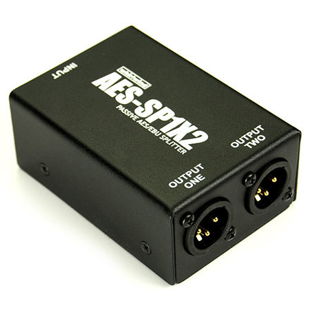 Whirlwind XLR Female to Dual XLR Male Passive AES/EBU Splitter - SKU#1538858
