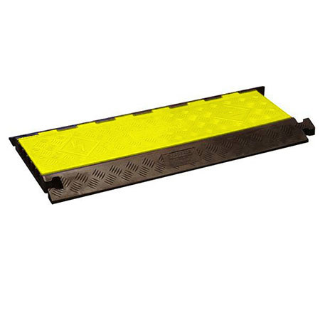 Whirlwind CP5 36" 5-Channel Cable Runway, Black/Yellow