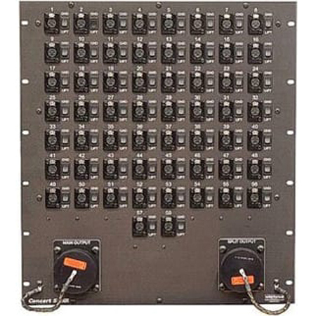 Whirlwind Concert 58 48x0 Rack Mount Dual Transformer Splitter
