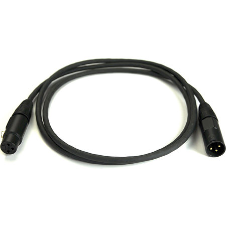 Whirlwind 25' 3-Pin XLR Female to XLR Male Cable for DMX Control