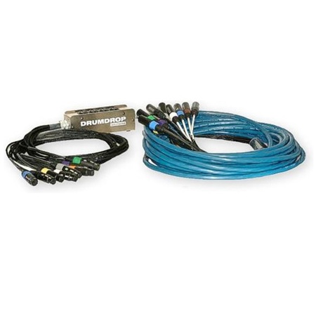 Whirlwind DrumDrop 25' Snake Cable, Hardwired