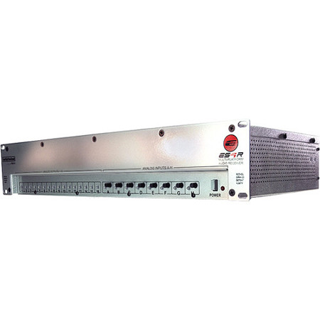 ES4 2-RU Digital Snake Receiver for Cobranet, 16 Line Outputs, 8 Line Inputs, DB25 Connector, 20Hz-20kHz Frequency Response, 200 Ohms Output Impedance