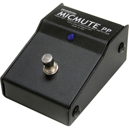 Whirlwind Micmute PP Push-On/Push-Off Audio Switch Foot Pedal