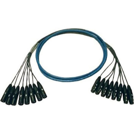 Whirlwind 15' Medusa Multitrack Series 24-Channel XLR Female to XLR Male Fanout Snake Cable