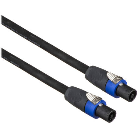 Whirlwind 15' 4 Conductor 12 Gauge NL4 Speakon to NL4 Speakon Speaker Cable