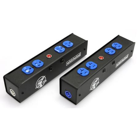 Whirlwind PowerLink Tactical Power Distribution Output Box with 20A Breaker, Blue