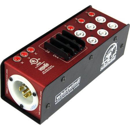 Whirlwind PL2 Stringer with L2130 Chassis Inlet, 6x PowerCon 20A Outlets