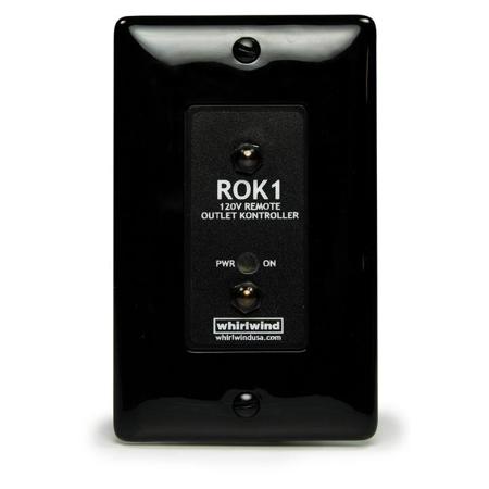 Whirlwind Power Link 120VAC Remote Outlet Controller, 20A, Single Decora Module