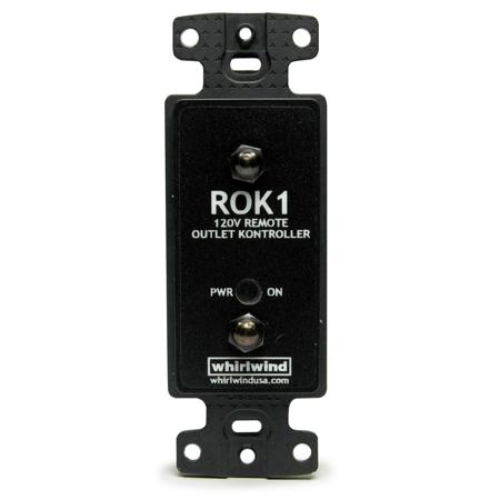 Whirlwind Power Link 120VAC Remote Outlet Controller, Single Decora Module
