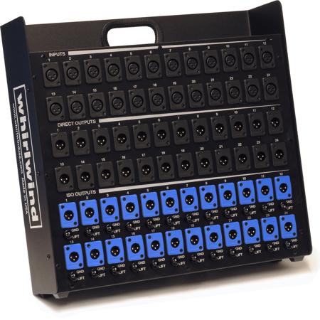 Whirlwind Stage Box 16 XLRF Inputs and 32 XLRM Parallel Outputs Mic Splitter