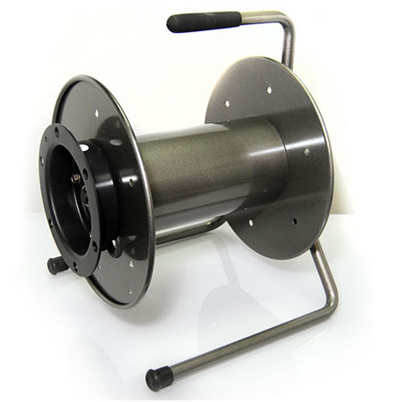 Whirlwind Medium Capacity Reel with Additional External Drum for Cables, Gray