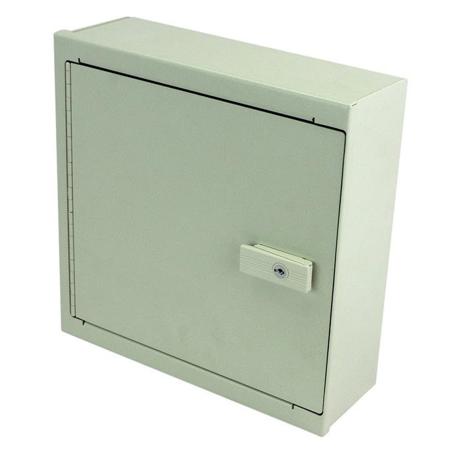 Whirlwind WFSD 12" Surface Mount Enclosure, Locking Door, 12x12x1" Wall Frame
