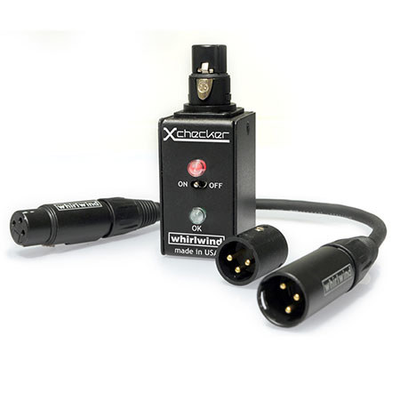 Whirlwind Xchecker Two Piece XLR Cable Tester with Satellite Termination Module