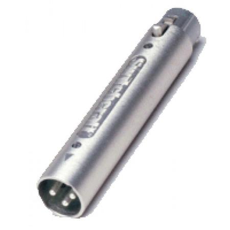 Whirlwind 3-Pin XLR-F to 5-Pin XLR-M DMX Switchcraft Wired Adapter