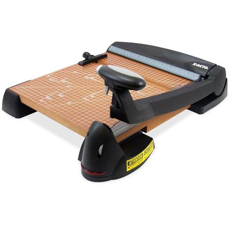 X-acto 12" Wood Base Laser Guillotine Paper Trimmer