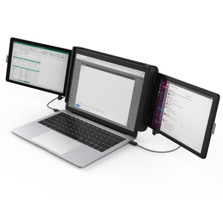 Xebec Tri-Screen 2 LCD Screen, Black