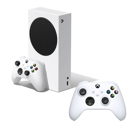 2020 New Xbox Series S 512GB SSD Console - White Xbox Console and Wireless  Controller with Two Xbox Robot White Wireless Controllers