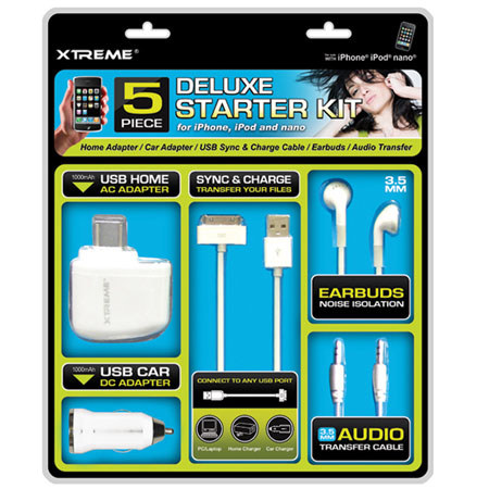 Xtreme Cables 5 Piece Deluxe Starter Kit