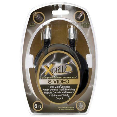 Xtreme Cables 6ft Super S-Video High Performance C