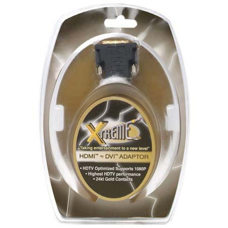 Xtreme Cables DVI Female - HDMI Male Performance Adaptor