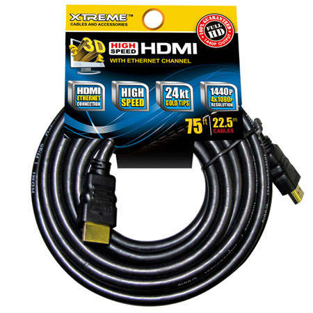 Xtreme Cables 75ft/22.86m High Speed HDMI Cable