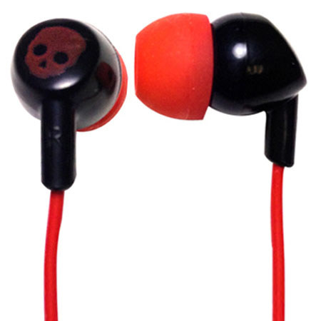 Xtreme Cables Red/Black Earbuds with Mic