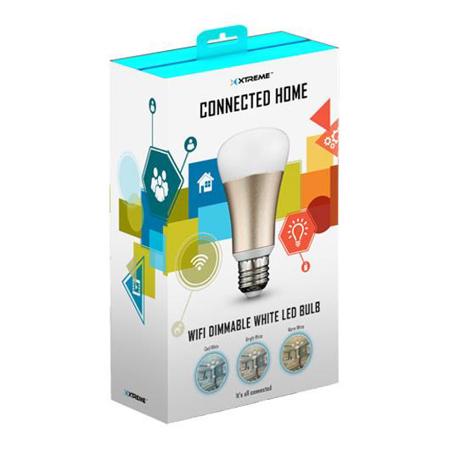 Xtreme Cables Wi-Fi Dimmable White LED Bulb