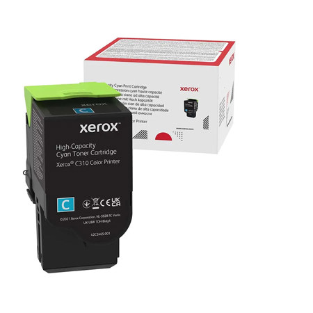 Xerox Genuine High Capacity Toner Cartridge for C310/C315 Color Printer Cyan