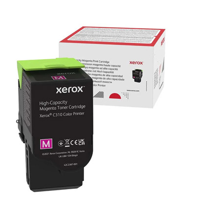 Xerox Genuine High Capacity Toner Cartridge for C310/C315 Color Printer Magenta