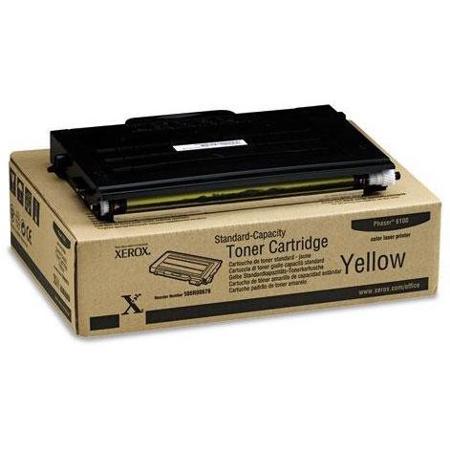 Xerox 106R00678 Yellow Toner Cartridge, 2000 Pages