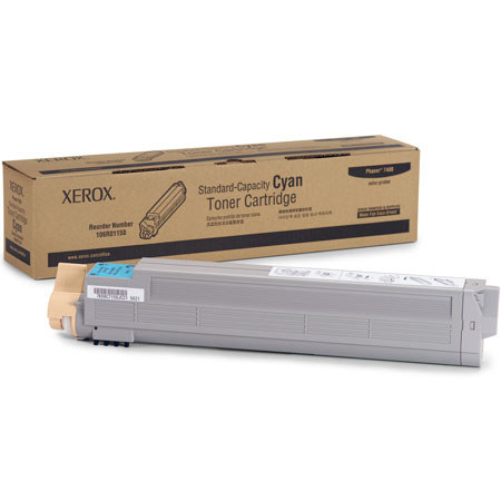Xerox 106R01150 Cyan Toner Cartridge, 9000 Pages