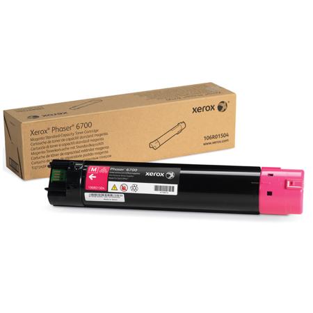 Xerox Standard Capacity Toner Cartridge for Phaser 6700 Printer, Magenta