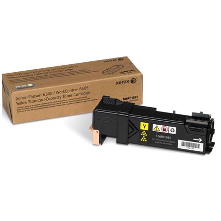 Xerox 106R01593 Yellow Toner Cartridge for Phaser and WorkCentre Series Printer