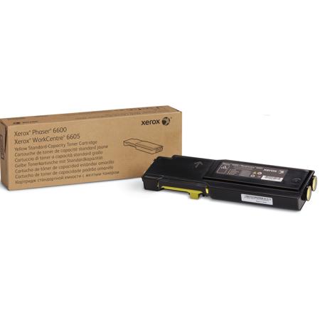 Xerox Standard Capacity Toner Cartridge, Yellow