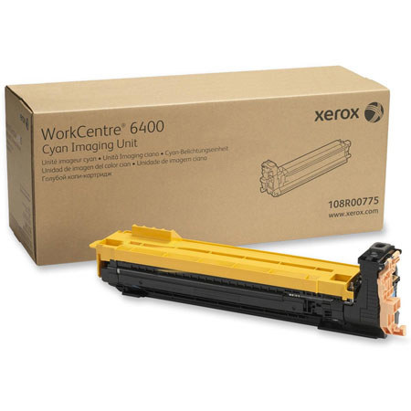 Xerox 108R00775 Cyan Drum Cartridge, 30000 Pages Yield