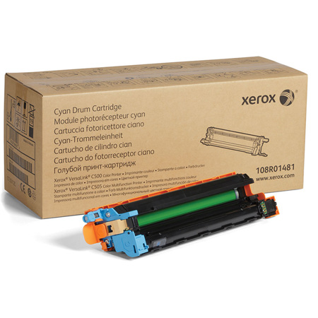 Xerox Cyan Laser Drum Cartridge for VersaLink C500/C505 Printer, 40000 Pages