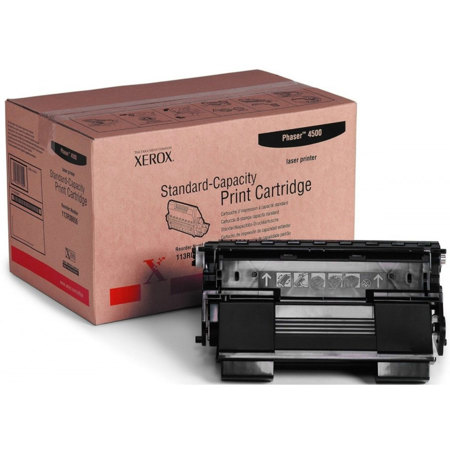 Xerox 113R00657 Black Toner Cartridge, 18000 Pages