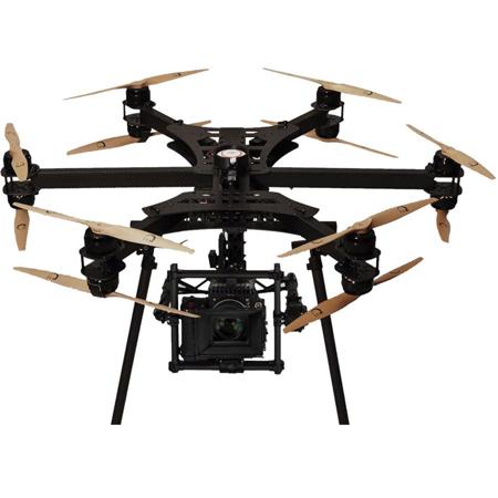 xFold Cinema x12 RTF KDE Drone - 12 Propellers, KDE Motor - for RED, ARRI