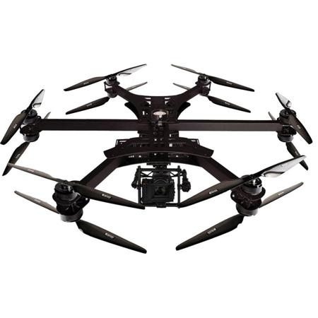 xFold Dragon x12 RTF KDE Drone, 12 Propellers, KDE Motor - for Heavy Winds